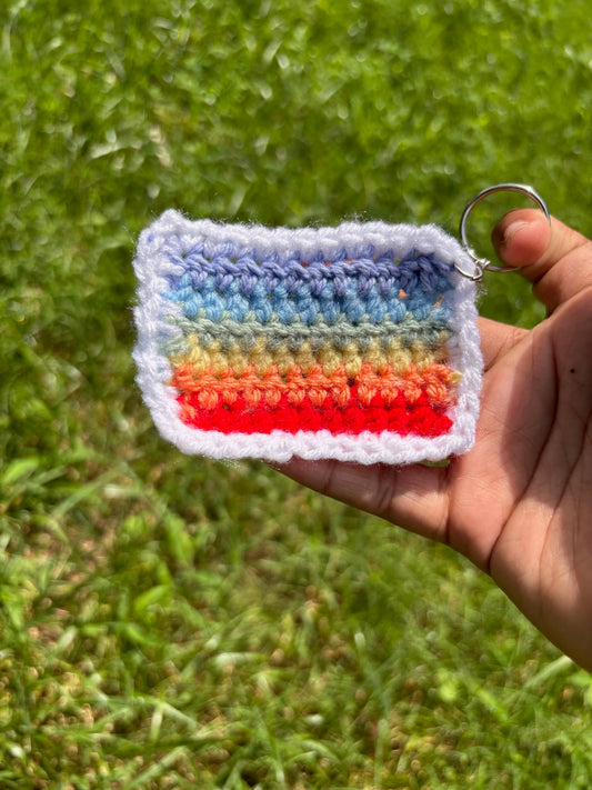Pride Flag Keychain